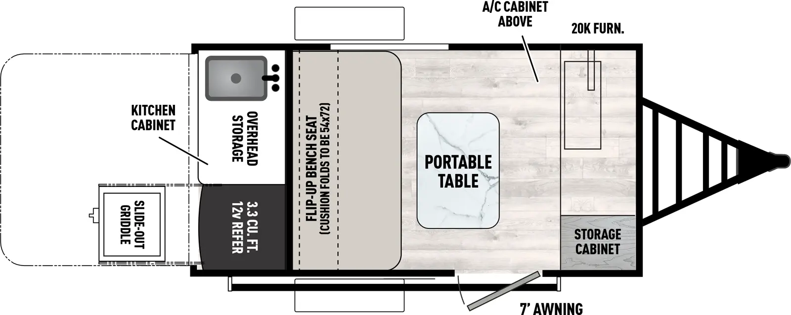 Viking Rok 8000ROK Floorplan